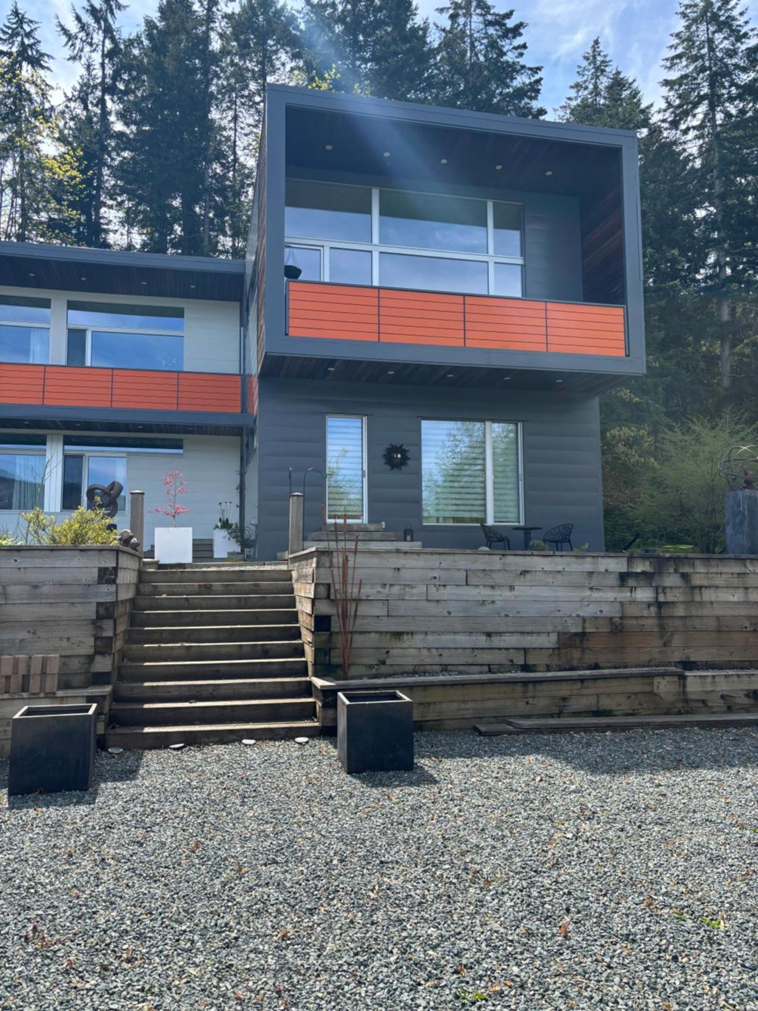 Apartamento The Cube Cowichan Bay Exterior foto